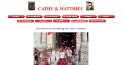Desktop Screenshot of mariage.proxinfo.com